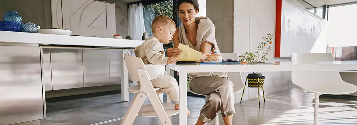 Cybex click&fold syöttötuoli 1166