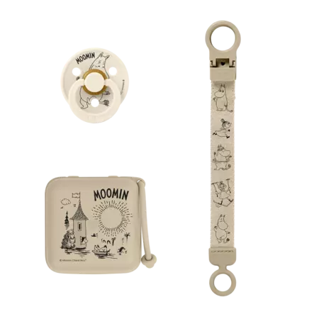 BIBS lahjapakkaus Moomin - Tuttikotelot - 5713795282050 - 2