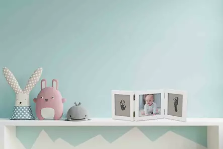 Happy Hands valokuvakehys - Hopeoidut, kipsi- ja luonnonkumituotteet - 5038278015780 - 2