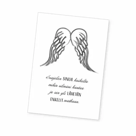 KirpunKoti kortti, Enkeli - Kortit ja lahjakassit - 06429810998200 - 1