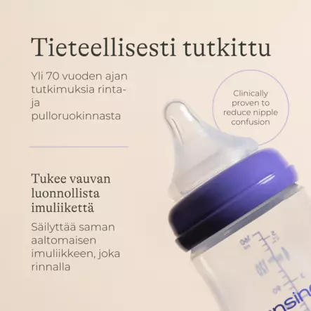 Lansinoh lasinen tuttipullo 160 ml - Lasiset tuttipullot - 5060420230680 - 3