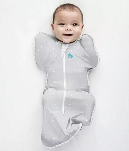 Love to Swaddle UP kesäkapalopussi Harmaa pilkullinen M - Kapalot - 22-22-9343443006880 - 1
