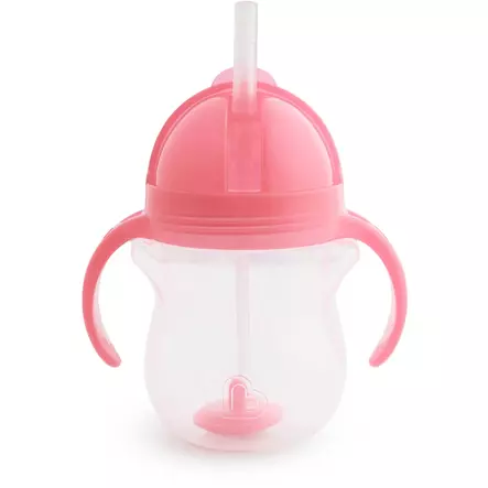 Munchkin pillimuki painolla 6kk+ 207ml Click Lock Tip & Sip Straw Cup - Tuttipullot - 22-22-5019090118880 - 2