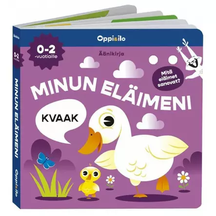 Oppi ja ilo Minun eläimeni äänikirja - Kirjat, vihkot ja kirjaimet - 9789526364940 - 1