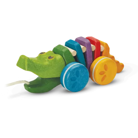 PlanToys tanssahteleva alligaattori - Puulelut - 8854740014160 - 1