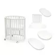 Stokke Sleepi Mini V3 pinnasänkypaketti - Pinnasängyt ja juniorisängyt - 7040355913000 - 1