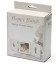 Happy Hands valokuvakehys - Hopeoidut, kipsi- ja luonnonkumituotteet - 5038278015780 - 3