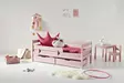 Hoppekids IDA-MARIE Turvalaita - hennonpunainen - Lasten sängyt ja lisäosat - 5706558042350 - 3