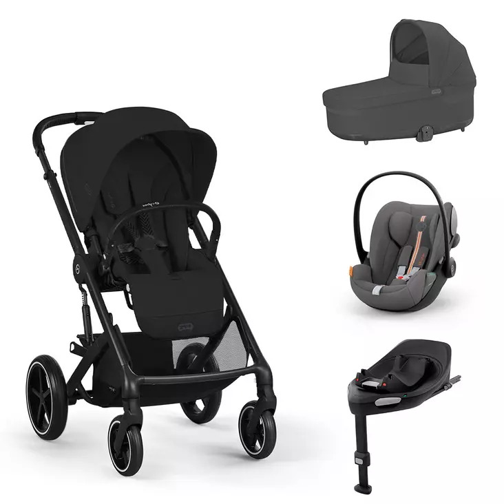 Cybex Balios S Lux starttipaketti (Cloud G turvakaukalolla) - Lastenvaunujen starttipaketit - 40638464763110 - 1