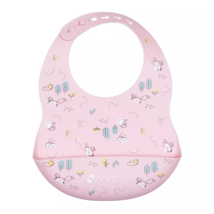 Nordbaby silikoninen ruokalappu - Ruokalaput - 4743348300840 - 1