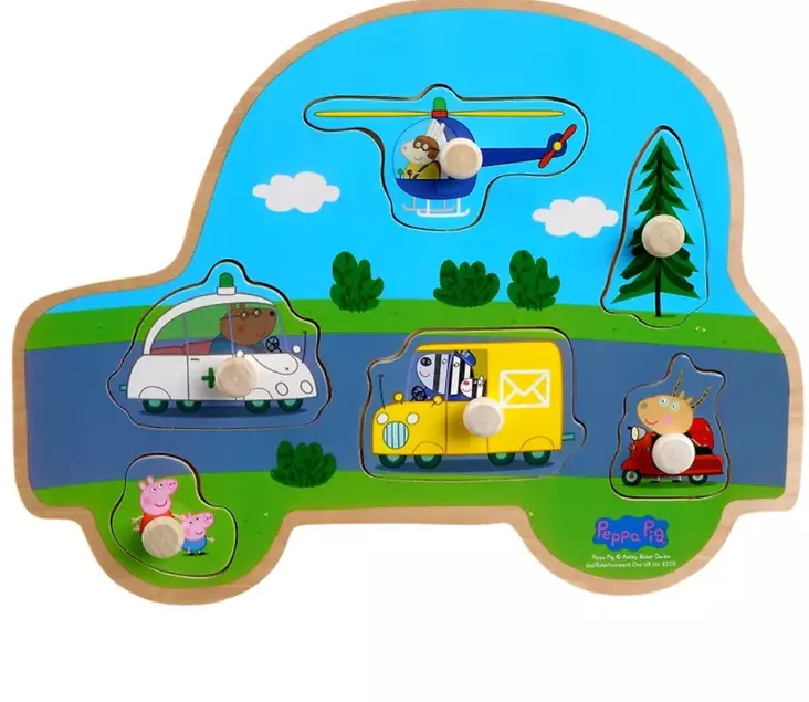 Pipsa Possu liikenne palapeli HP - Palapelit ja muut pelit - 5704976089810 - 1