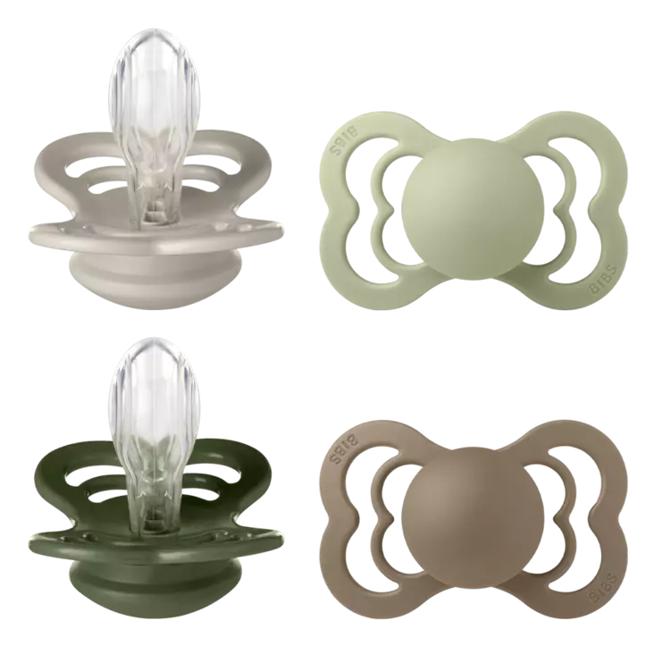 BIBS Supreme tutti 6kk-18 4-pack silikon - Tutit - 5713795280360 - 1