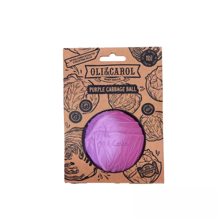 Oli&Carol pallopurulelu luonnonkumia - Purulelut - 8437021201680 - 1