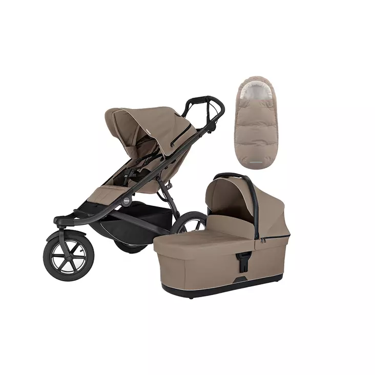 Thule Urban Glide 3 yhdistelmävaunut turvakaarella ja lämpöpussilla - Yhdistelmävaunut - 87229904990 - 1