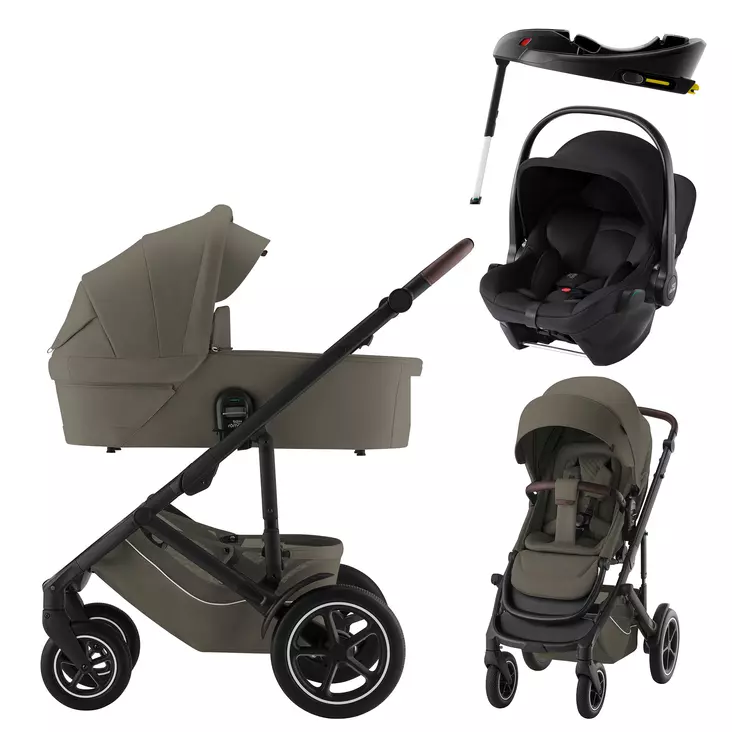 Britax Smile 5Z starttipaketti (Baby-Safe Core turvakaukalolla) - Lastenvaunujen starttipaketit - 4000121212160 - 1