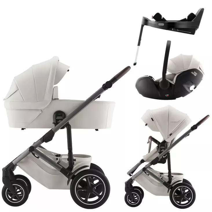 Britax Smile 5Z starttipaketti (Baby-Safe Pro turvakaukalolla) - Lastenvaunujen starttipaketit - 4000121212230 - 1