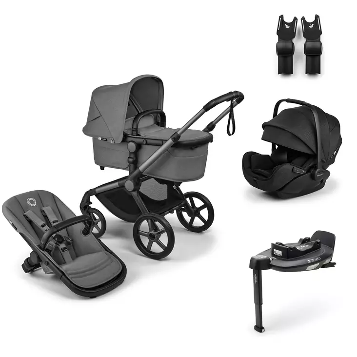 Bugaboo Fox5 Renew starttipaketti (Otter by Nuna turvakaukalolla) - Lastenvaunujen starttipaketit - 8717447431116 - 1