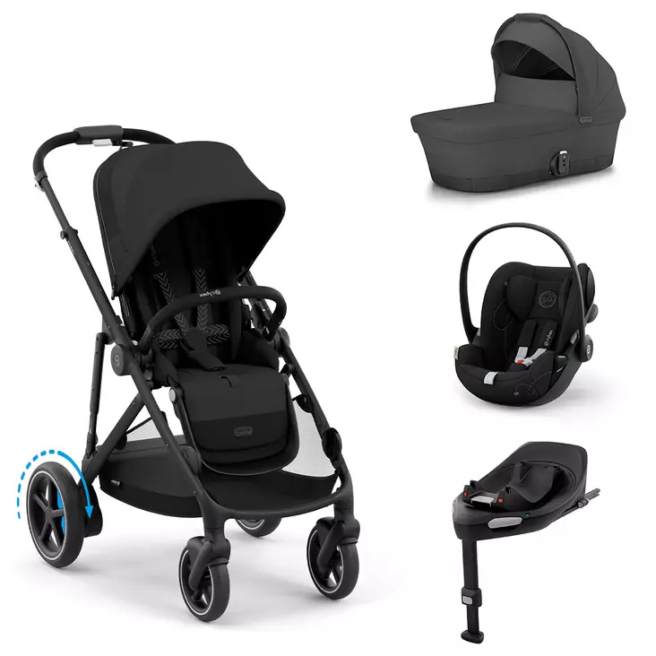 Cybex eGazelle S starttipaketti (Cloud G turvakaukalolla) - Lastenvaunujen starttipaketit - 4063846322460 - 1