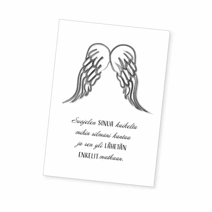 KirpunKoti kortti, Enkeli - Kortit ja lahjakassit - 06429810998200 - 1