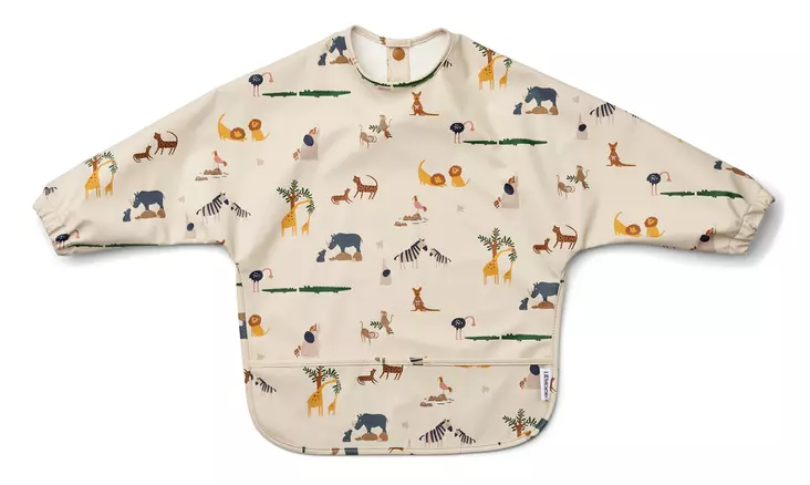 Liewood Merle hihallinen ruokalappu - Ruokalaput hihoilla - 5715335088740 - 1