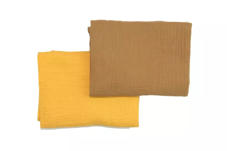 Lilla Nel luomu musliiniharso 2kpl - Harsoliinat - 5907810526100 - 1