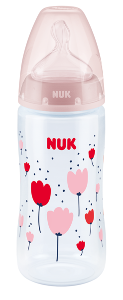 Nuk tuttipullo First Choice+ 300ml 0-6kk - Tuttipullot - 4008600360070 - 1