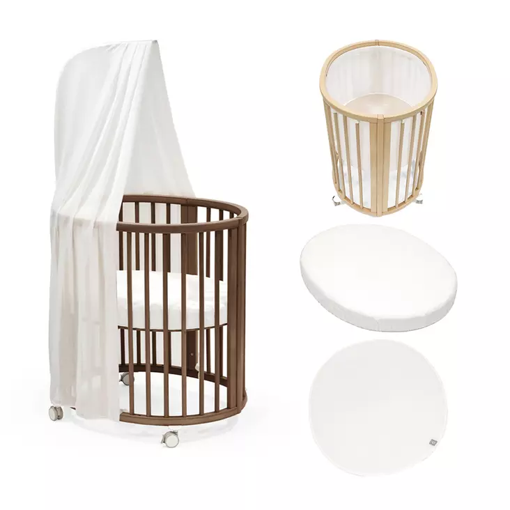 Stokke Sleepi Mini V3 starttipaketti - Pinnasängyt ja juniorisängyt - 7040355911120 - 1