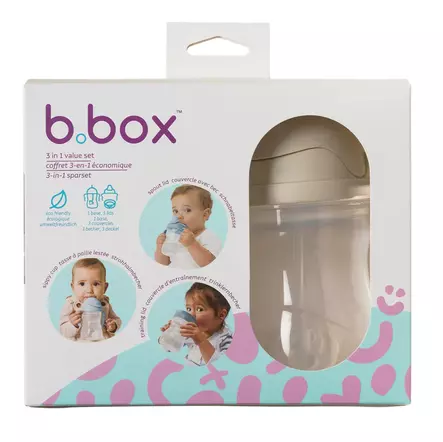 B.Box Pullosetti 3in1 - Juomapullot ja lisävarusteet - 9353965013471 - 2