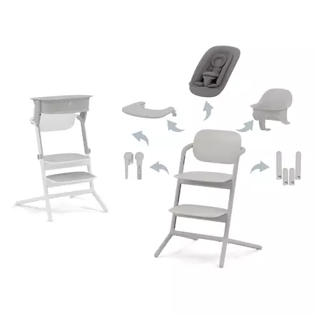 Cybex Lemo 4in1 syöttötuoli Training Tower -lisäosalla - Syöttötuolit - 4063846288111 - 1