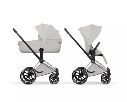 Cybex Priam Style yhdistelmävaunut (Chrome Brown) - Yhdistelmävaunut - 4063846560051 - 1