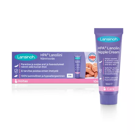 Lansinoh lanoliini rintavoide 10 ml - Rintapumput ja lisävarusteet - 5060062996371 - 3