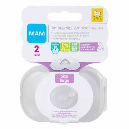 Mam rintakumit 23mm 2kpl - Rintapumput ja lisävarusteet - 9001616810701 - 2