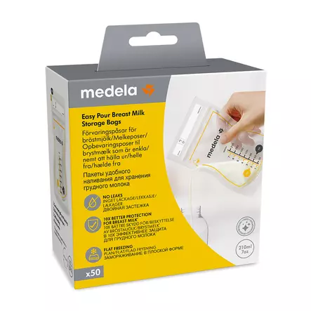Medela rintamaidon säilytyspussit 50kpl - Rintapumput ja lisävarusteet - 7610472880241 - 1