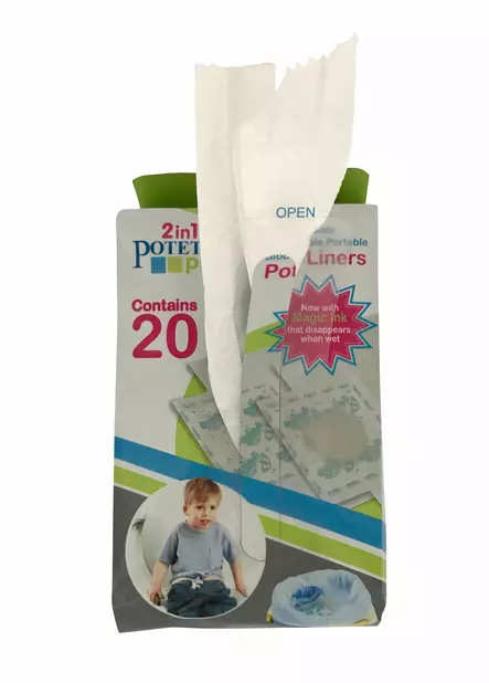 Potette plus hygieniapussit 20 kpl - Matkapotat ja lisävarusteet - 088161007991 - 2