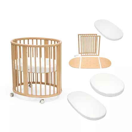 Stokke Sleepi Mini V3 pinnasänkypaketti - Pinnasängyt ja juniorisängyt - 7040355913001 - 1