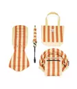 Stokke Yoyo 6+ rattaat, Capri Summer Kit - musta runko - Matkarattaat - 7040356555561 - 2
