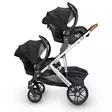 UPPAbaby Vista kaukaloadapterit - Adapterit ja turvakaaret tuplarattaisiin - 817609013771 - 4