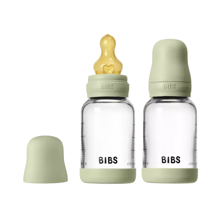 BIBS lasinen tuttipullo 2kpl 120ml - Lasiset tuttipullot - 5713795274901 - 1