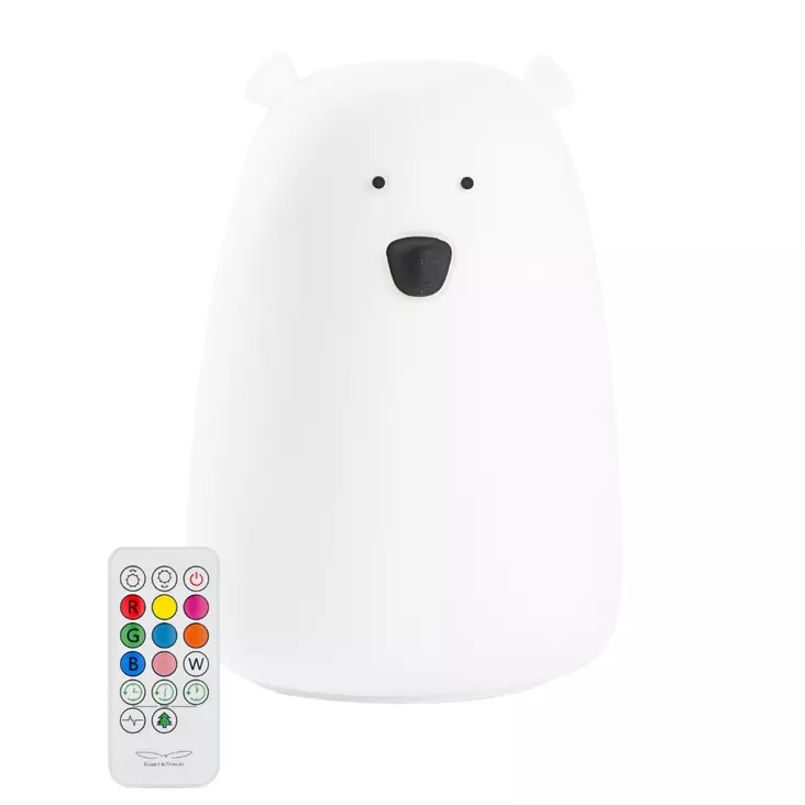 Rabbit & Friends yövalo Bear - Yövalot ja lämpömittarit - 5907222123591 - 1