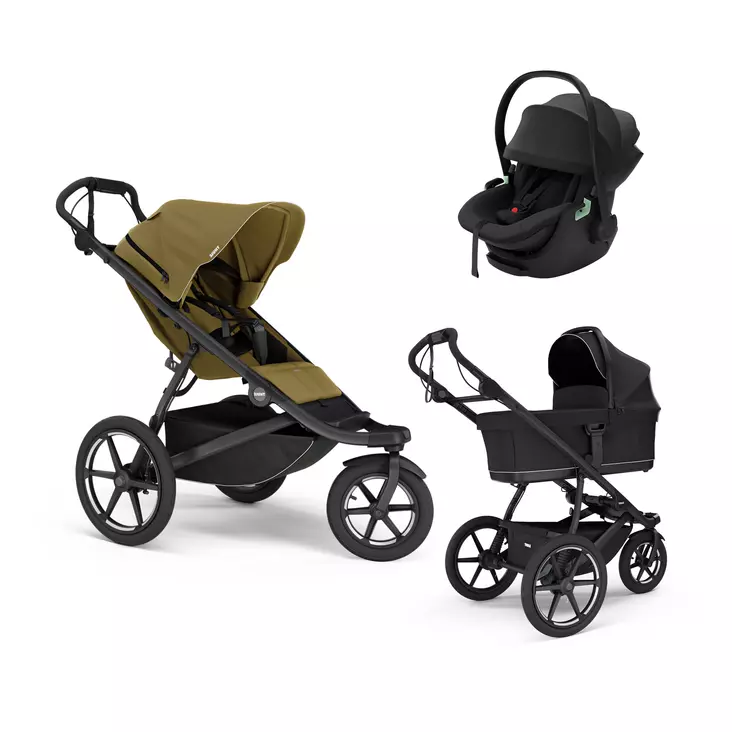 Thule Urban Glide 3 yhdis ja kaukalo(pkt - Lastenvaunujen starttipaketit - 87229904922001 - 1