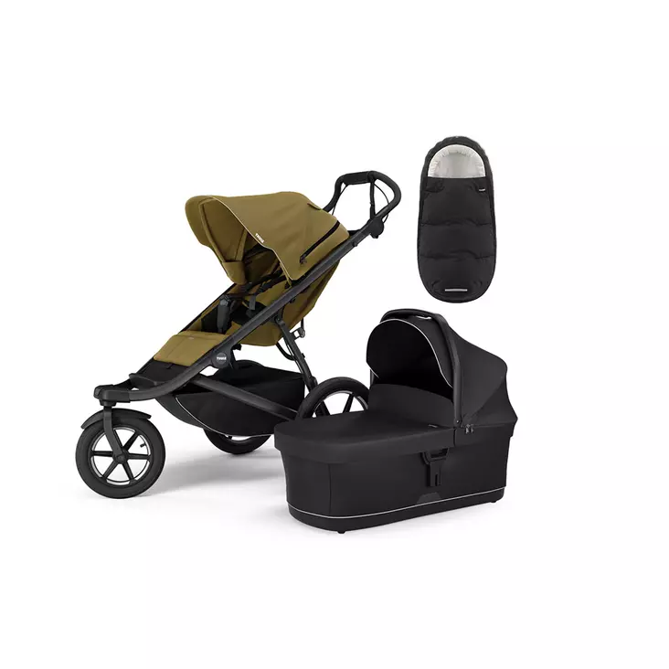 Thule Urban Glide 3 yhdistelmävaunut turvakaarella ja lämpöpussilla - Yhdistelmävaunut - 872299049521 - 1