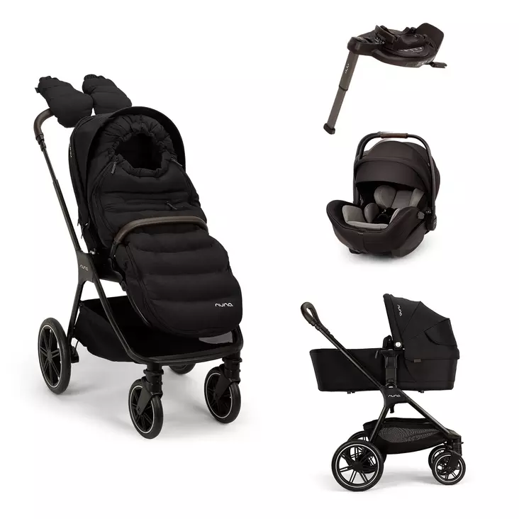 Nuna Triv LX starttipaketti (Arra Flex turvakaukalolla) - Lastenvaunujen starttipaketit - 930433100201 - 1