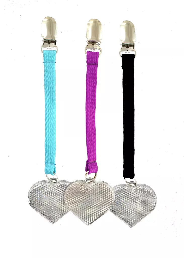 AddBaby retro heijastin sydän - Heijastimet rattaisiin - 7350041191261 - 1