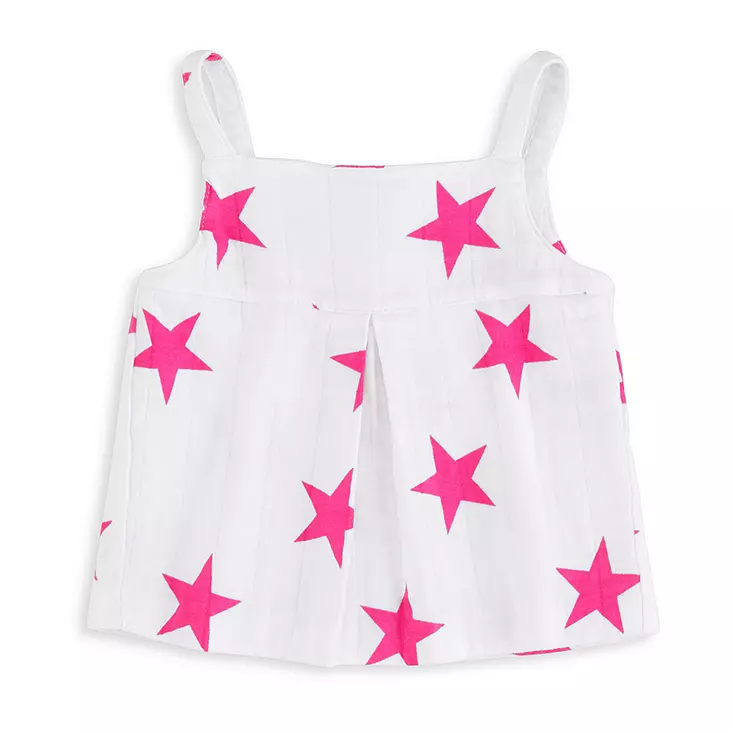 Aden+anais Smock Top toppi - Pink Star - Paidat ja mekot - 122548451 - 1