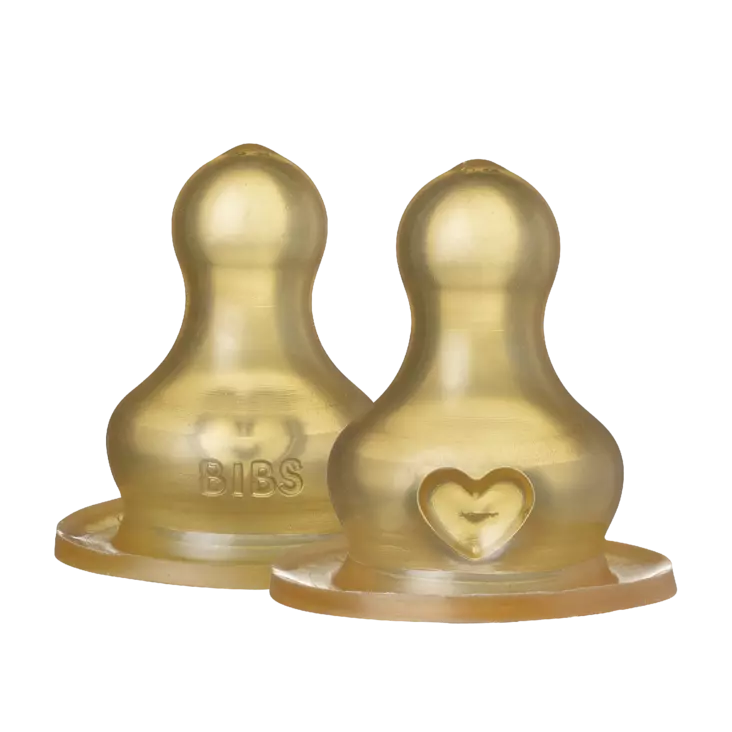 BIBS pullotutti luonnonkumi 2kpl - Tuttipäät, juomanokat ja korkit - 5713795220861 - 1