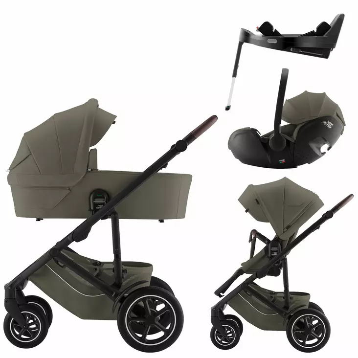 Britax Smile 5Z starttipaketti (Baby-Safe Pro turvakaukalolla) - Lastenvaunujen starttipaketit - 400012121211 - 1