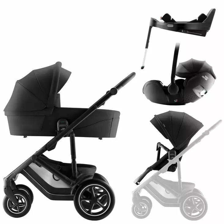 Britax Smile 5Z starttipaketti (Baby-Safe Pro turvakaukalolla) - Lastenvaunujen starttipaketit - 4000121212231 - 1