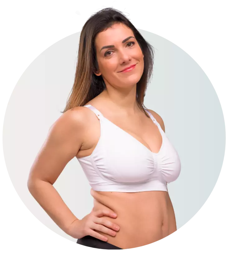 Carriwell Seamless Carri-Gel imetysliivi - valkoinen - Rintaliivit - 4110012101 - 1