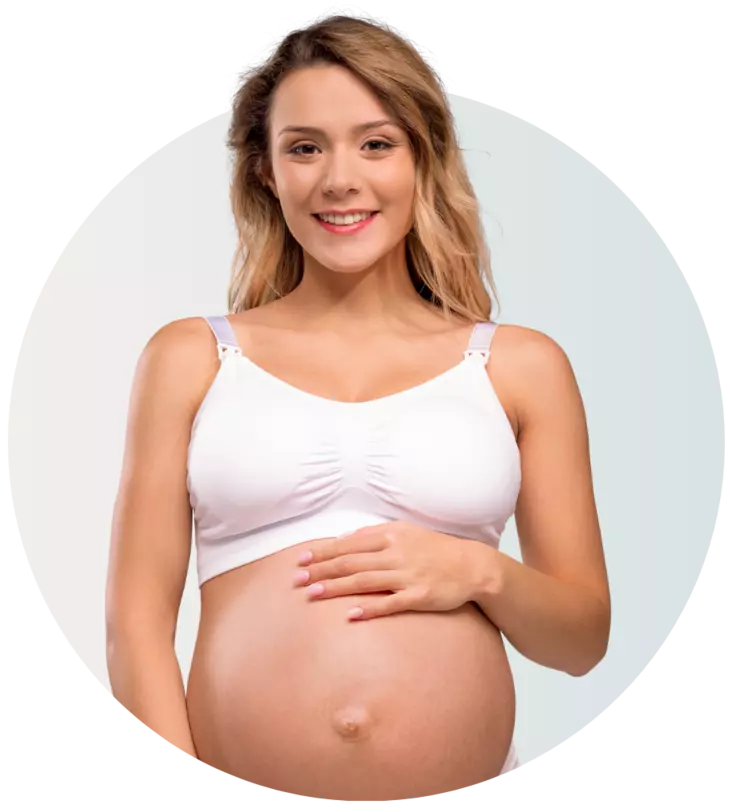 Carriwell Seamless Padded Nursing Bra imetysliivit - valkoinen - Rintaliivit - 6675754001 - 1