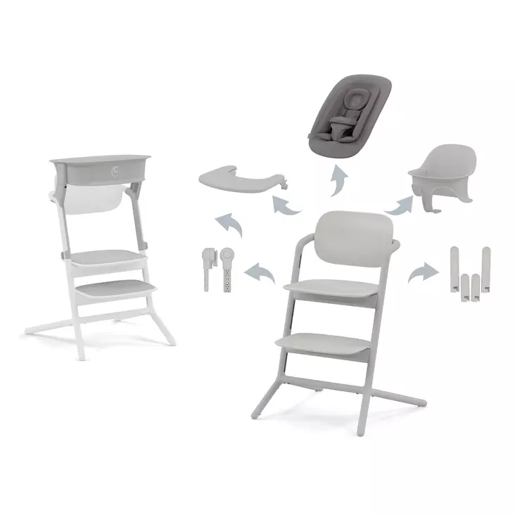 Cybex Lemo 4in1 syöttötuoli Training Tower -lisäosalla - Syöttötuolit - 4063846288111 - 1
